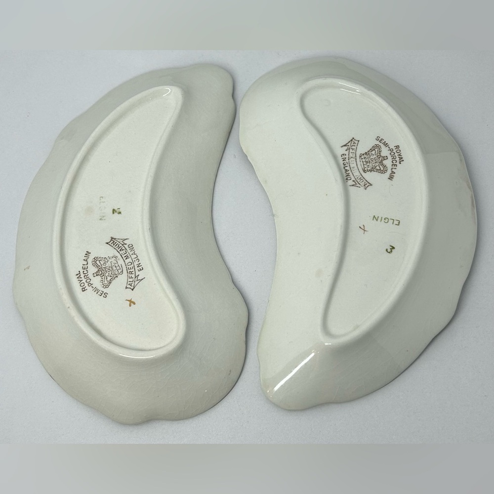 Antique Alfred Meakin Windermere Bone Dish - Set of 4 - Picture 5 of 6